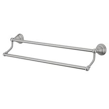 BA556318SN Royale 18-Inch Double Towel Bar, Satin Nickel Brushed Nickel