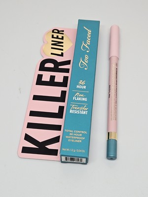 TOO FACED Killer Liner 36-Hour Waterproof Gel Eyeliner KILLER TURQUOISE 0.04oz