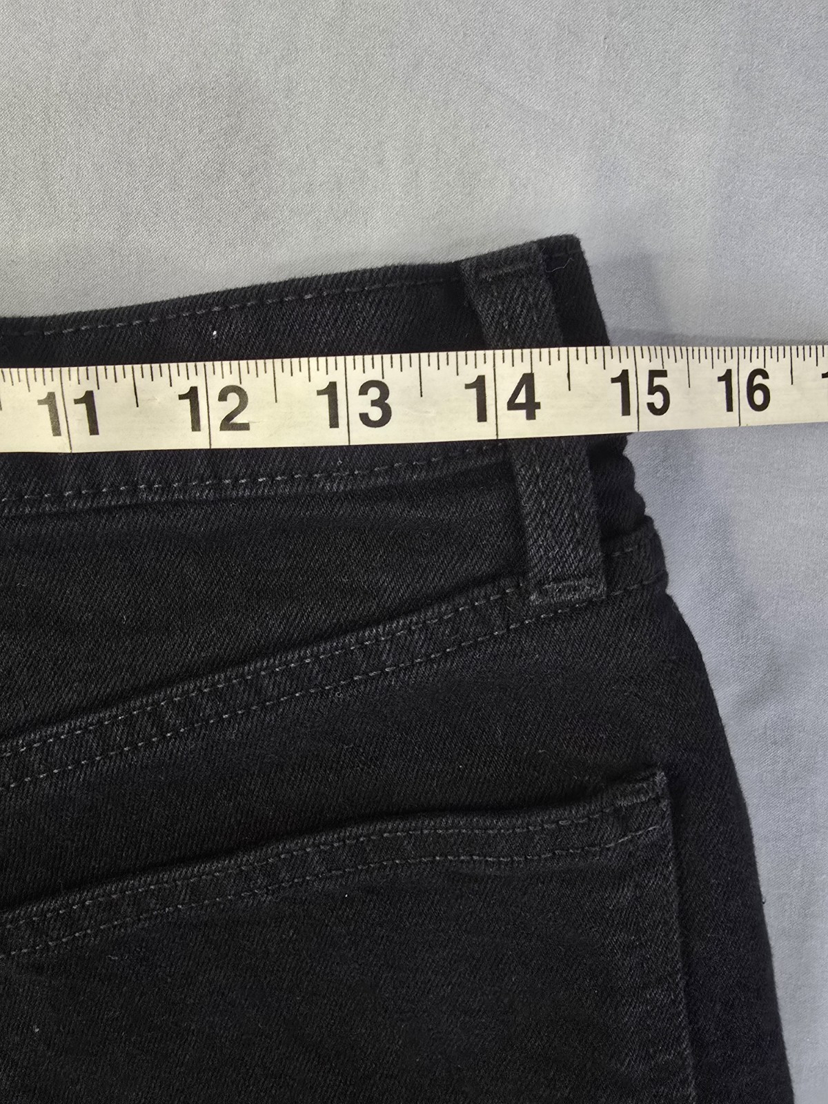 Universal Thread Highest Straight Jeans Black Den… - image 14