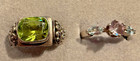 17 Vintage Rings Silver w Gems & More; 925, Taxco+; See Details; Women/Men; Age? — photo 8