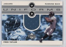 2002 Upper Deck UD Uniforms Fred Taylor #UDU-FT 0ld5