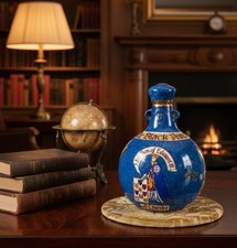 Bouteille Whisky "The Black Prince" Vintage en Céramique - Carafe de Collection