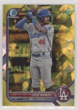 2022 Bowman Chrome Sapphire Edition Prospects Yellow 46/50 Jose Ramos 02u3