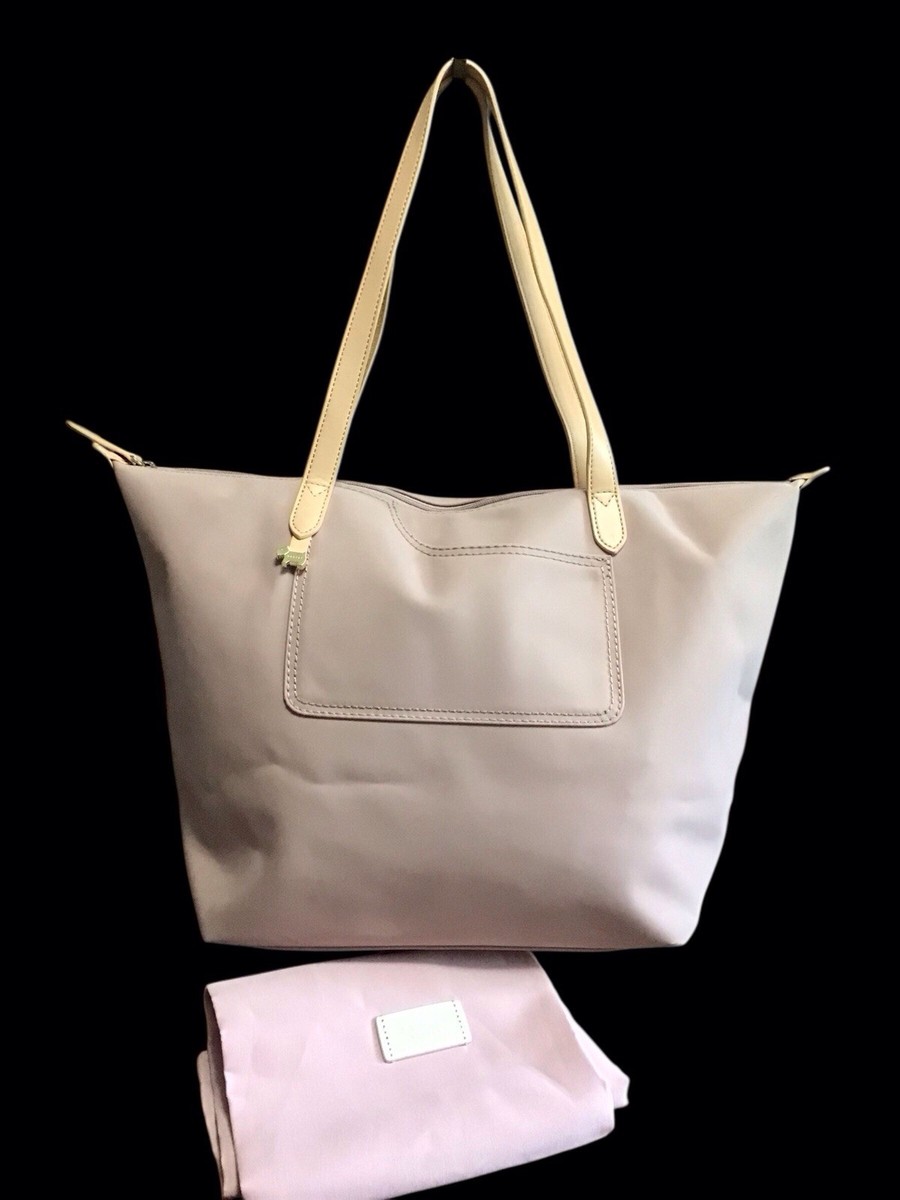 Radley London Pocket Essential Large Pink Nylon Tote Bag With Dust