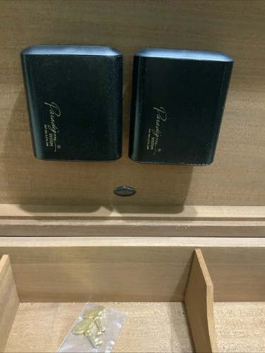 Alfred Dunhill Cigar Paradigm System Humidifier 14.75” X 9.5” X 4.5” NIB, Keys - Picture 7 of 20
