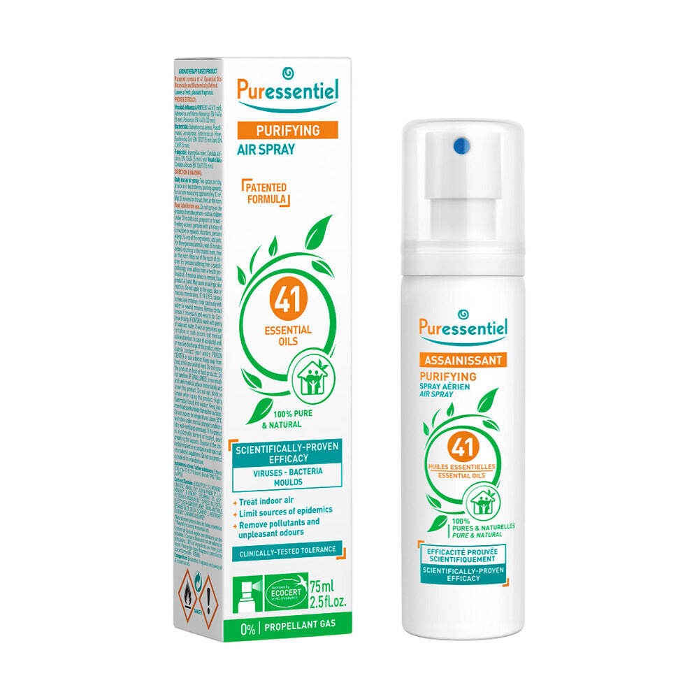 Puressentiel Purifying Air Spray 75ml Essential Oil Sanitiser