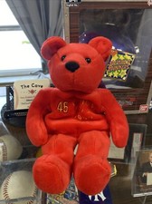 NWT 1999 SALVINOS Bammers Bear Boston Red Sox 45 Pedro Martinez. Free Ship
