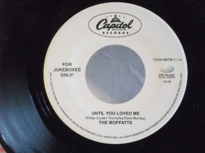 The Moffatts,Capitol,''Until You Love Me'',US,7'' 45, PROMO For Jukeboxes Only,MINT