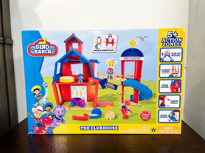 Jazwares Dino Ranch: The Clubhouse - Large 12'' Playset Kids Toys