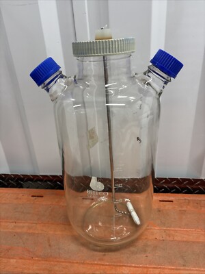 Bellco 6 L  Micro-Carrier Spinner Flask  w/ IMPELLER Assembly 1965-16000