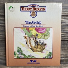 The World Of Teddy Ruxpin The Airship 1985 Ken Forsee Hardback Book A2