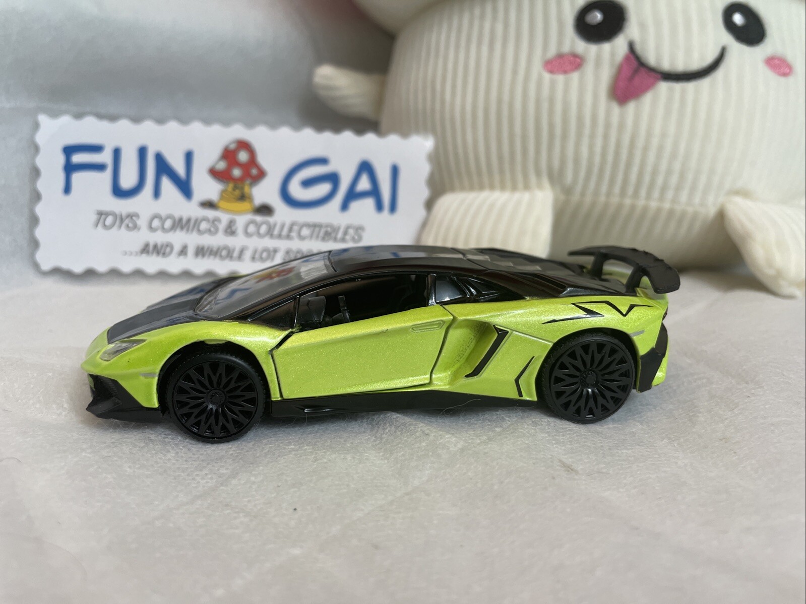 🔥JADA Lamborghini Aventador SV Green Yellow 1:32