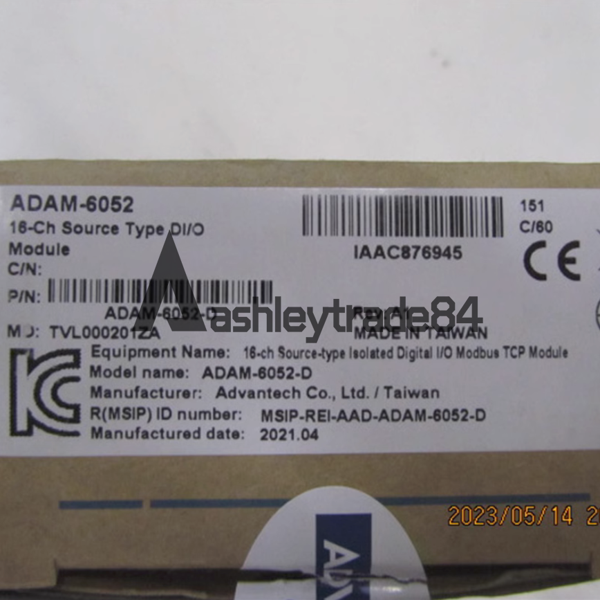 ONE NEW Advantech ADAM-6052 ADAM-6052-D 16-Channel Source Digital I/o Module