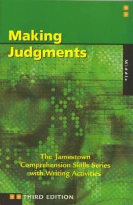 Comprehension Skills: Making Judgements (Middle) - Paperback - GOOD