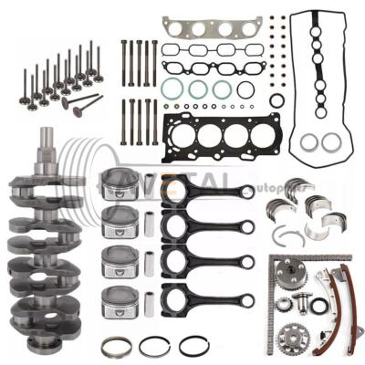 #ad 1ZZFE 1.8L Engine Overhaul Rebuild Kit For 98 08 Toyota Corolla Celica Matrix XR $45.57