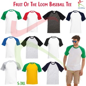 mens short sleeve baseball tee