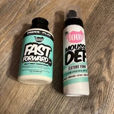 The Doux BUNDLE-Mousse DEF Texture Foam + Fast Forward Heat Prep Conditioner