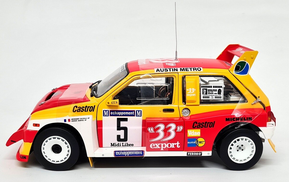 Sunstar 1/18 MG Metro 6R4 Criterium des Cevennes Rally 1986 