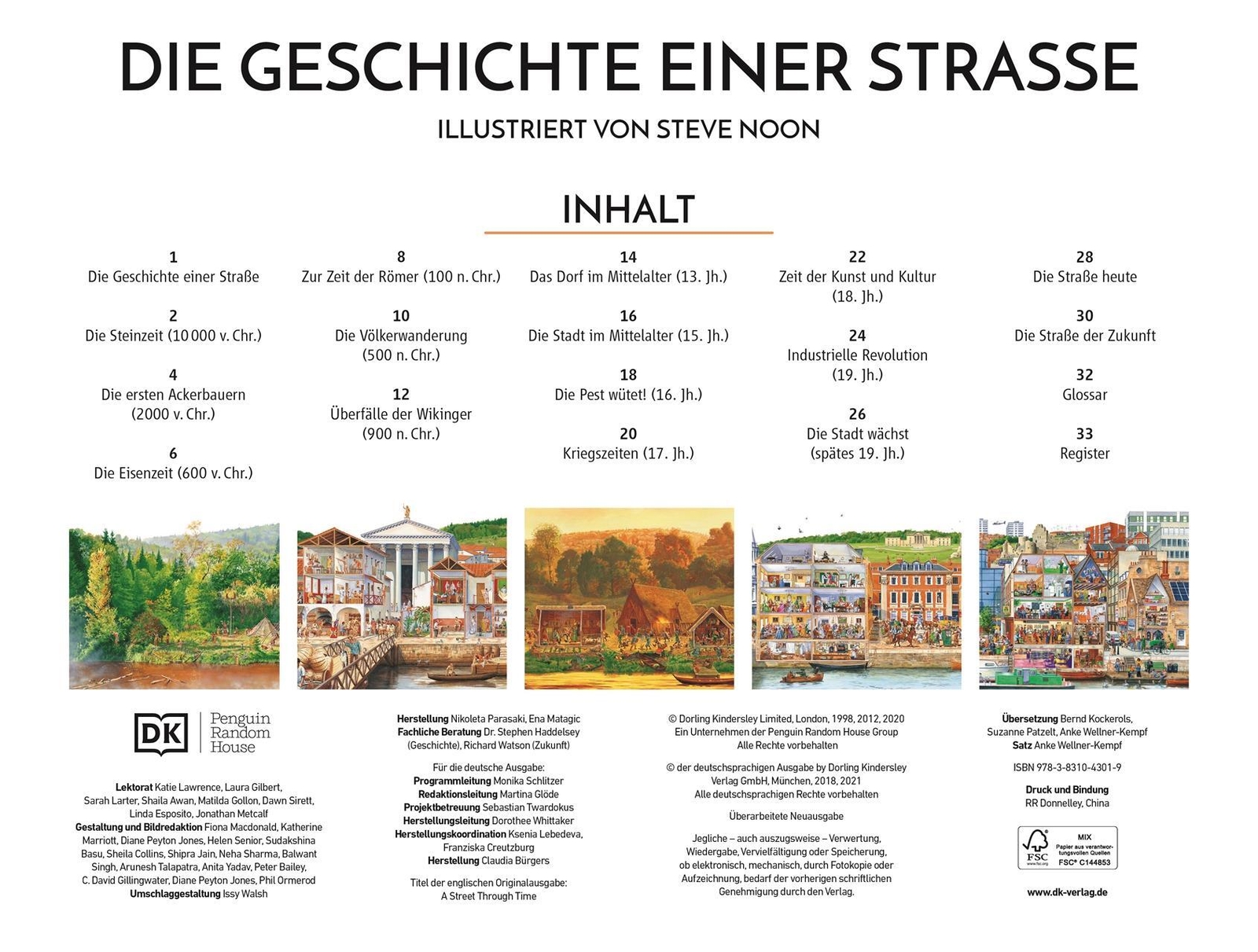Thumbnail - Die Geschichte Einer Straße | Steve Noon | Buch | 32 S. | Deutsch |