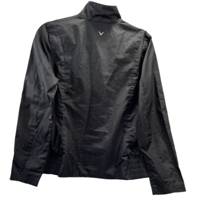 callaway women/man jacket color black size s Zipper Top Zip Broken
