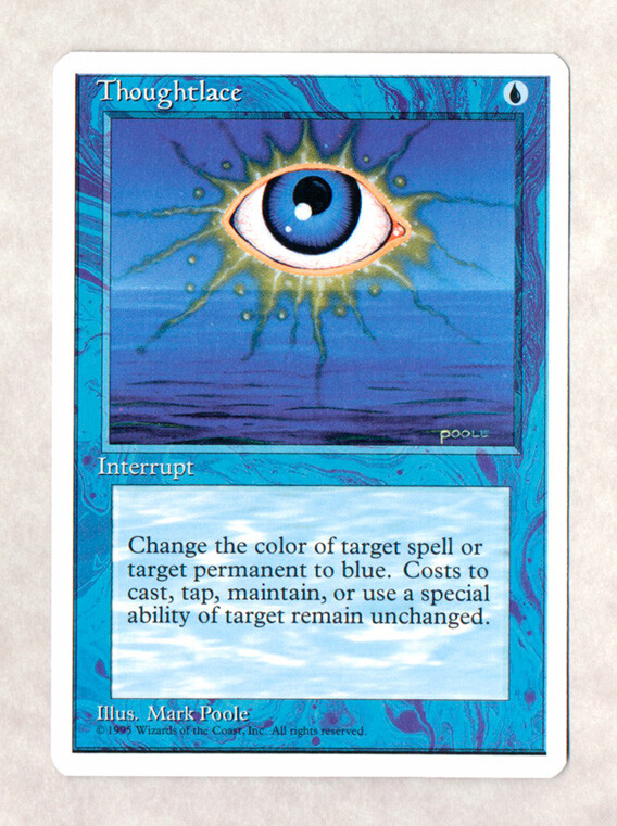 THOUGHTLACE - Magic: The Gathering - Fourth Edition (1995)