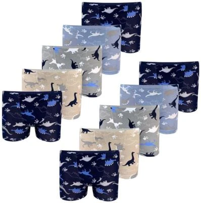 Jungen Boxershorts Dinosaurier Unterhosen Baumwolle Unterwäsche Unterhosen Slips - Bild 1 von 4