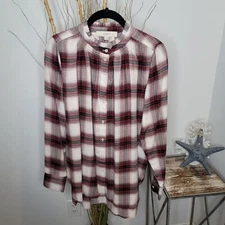 LOFT Button Up Womens Small
