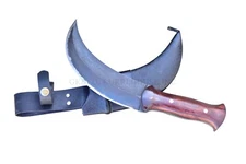 8"GK&CO. Pruning Knife Curve, Kukris,Handmade blade, Gurkha Kukri knife in Nepal