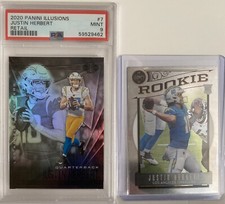 LOT 2020 Illusions Justin Herbert PSA 9 Legacy Updated 203 Rookie RC Chargers