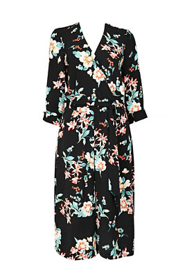 wallis petite black jumpsuit