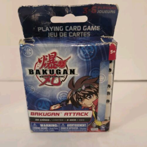 Bakugan Attack; A Bakugan Battle Brawlers Card & Dice Game - NIB