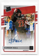 Darren Hall 2021 Panini Chronicles Score Auto Rc