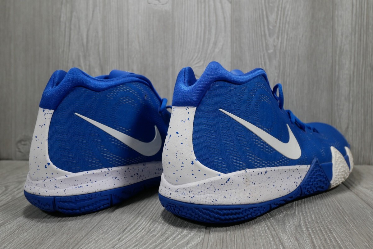9.5/10 Excellent Cond) Nike Kyrie 4 Tb Blue Basketball