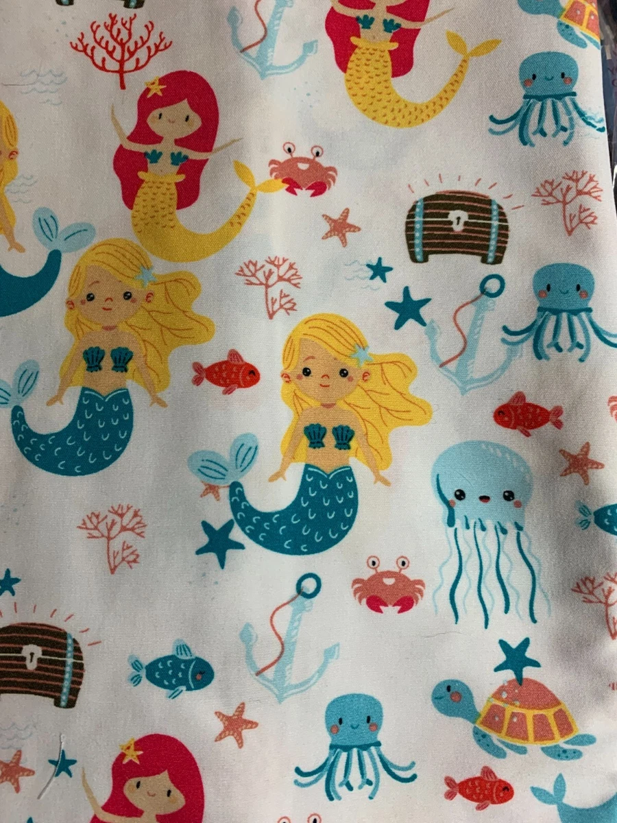 Mermaid scrub deals top