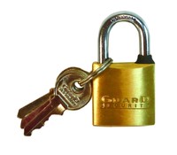 Guard Security 622 Solid Brass Padlock With 1-inch Standard Shackle on sale Guard Security 622 Solid Brass Padlock With 1-inch Standard Shackle on sale
