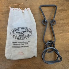 Tavern Puzzle Collection  Tucker Jones Inc "Iron Maiden" in Org. Cloth Bag.