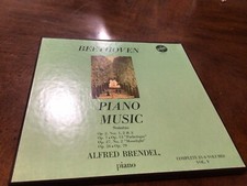 Beethoven Piano Music Vol 5 Alfred Brendel -Sonatas - Complete In 6 Volumes