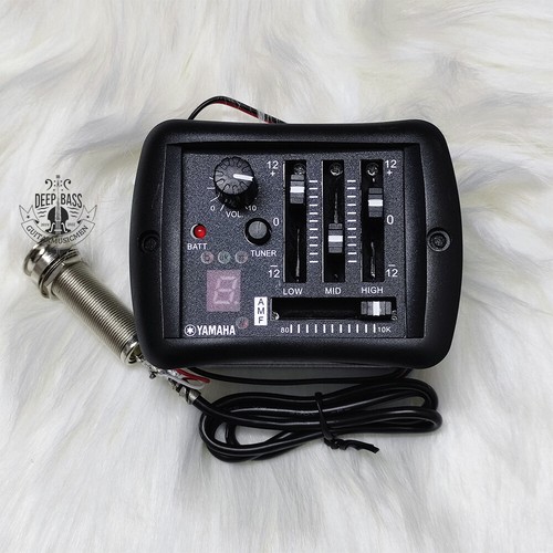 Yamaha Acoustic Guitar Pickups 3-Bands EQ Tuner Preamp Piezo Pickups with Endpin - Bild 6 von 12