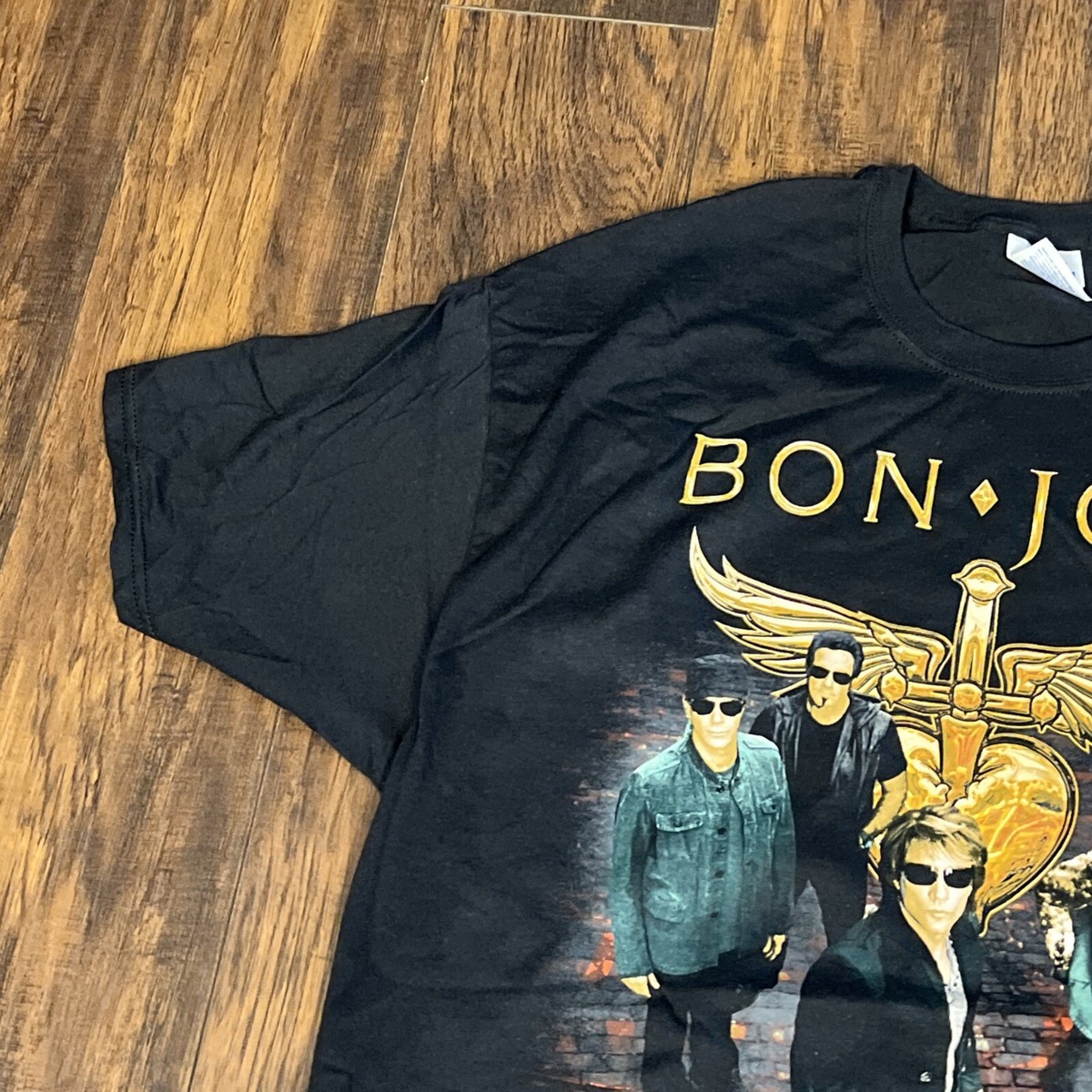 Bon Jovi 2011 US Tour T Shirt Adult XL Double Sided Rock Music