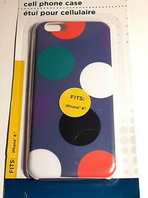 CUSTOM Hard Snap-On Case for Apple iPhone 6 (4.7" ) - Colored Circles | eBay CUSTOM Hard Snap-On Case for Apple iPhone 6 (4.7" ) - Colored Circles | eBay
