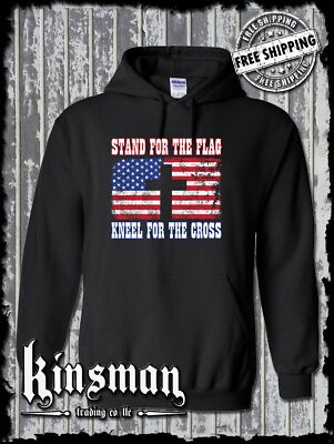 Stand for The Flag Kneel for The Cross Hoodie / Sweatshirt