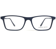Giorgio Armani Eyeglasses Frames AR7143 5059 Blue Rectangular Full Rim 53-17-145