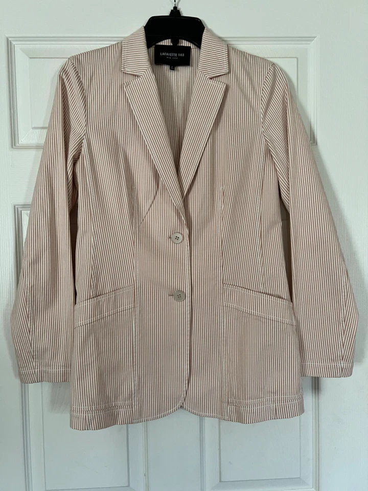 Blazer para mujer Lafayette 148 talla 2 Foto 2 de 4
