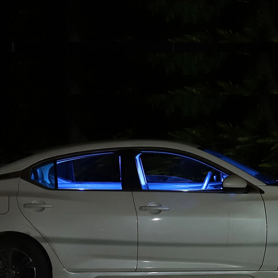 13x Blue Interior LED Light Bulbs Pack Kit Canbus For 2000-2005 Dodge Neon +TOOL - Image 2 of 4