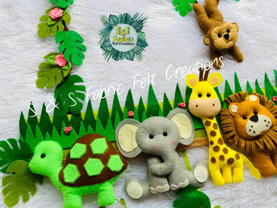 Colgador de pared con tema animal regalo cumpleaños con nombre de bebé personalizado Foto 2 de 4