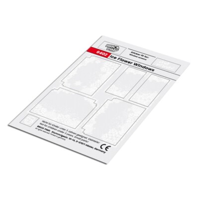 Ice Flower Windows   STICKER fit for building blocks tiles /6402