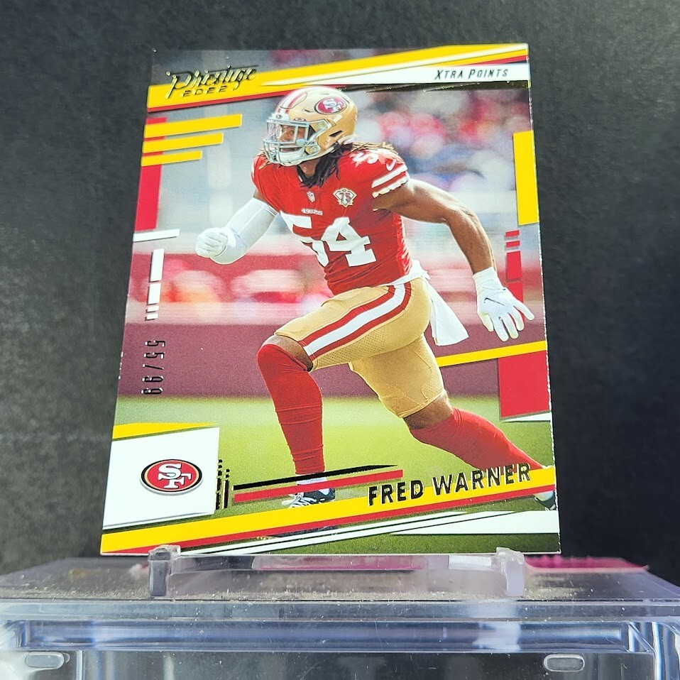 2022 Panini Prestige Fred Warner #271 Yellow /99