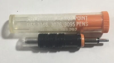 NIB NOS Koh-I-Noor Rapidograph 72D Chrome Plated Point Replacement Nib