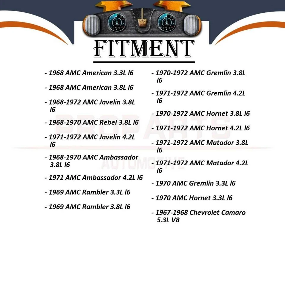 1x Bomba de dirección asistida para Chevrolet Chevy II 1968 6,5 L Foto 2 de 4