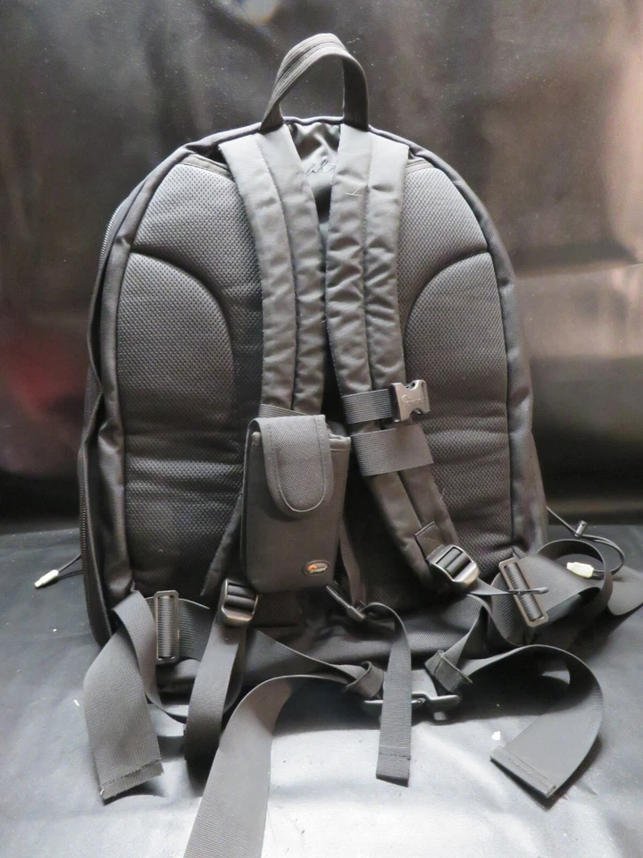 Lowepro Stealth All-Weather Backpack, Black W/ Waterproof Poncho Laptop Bag - Image 3 of 4